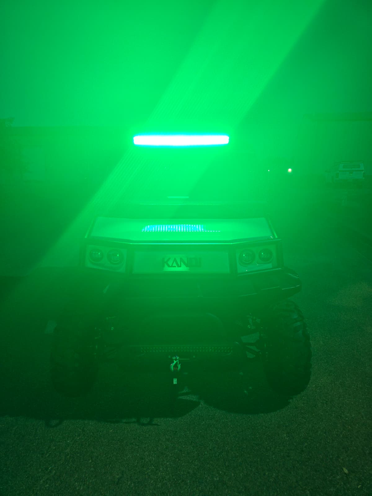 30" Green LED Lightbar