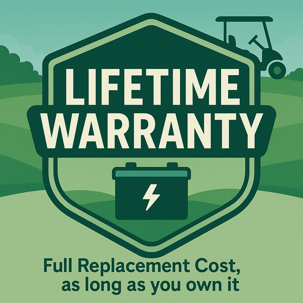 Lifetime Battery Warranty (Full Replacement Cost)